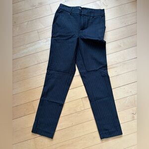 Simons Dark Blue Striped Dress Pants